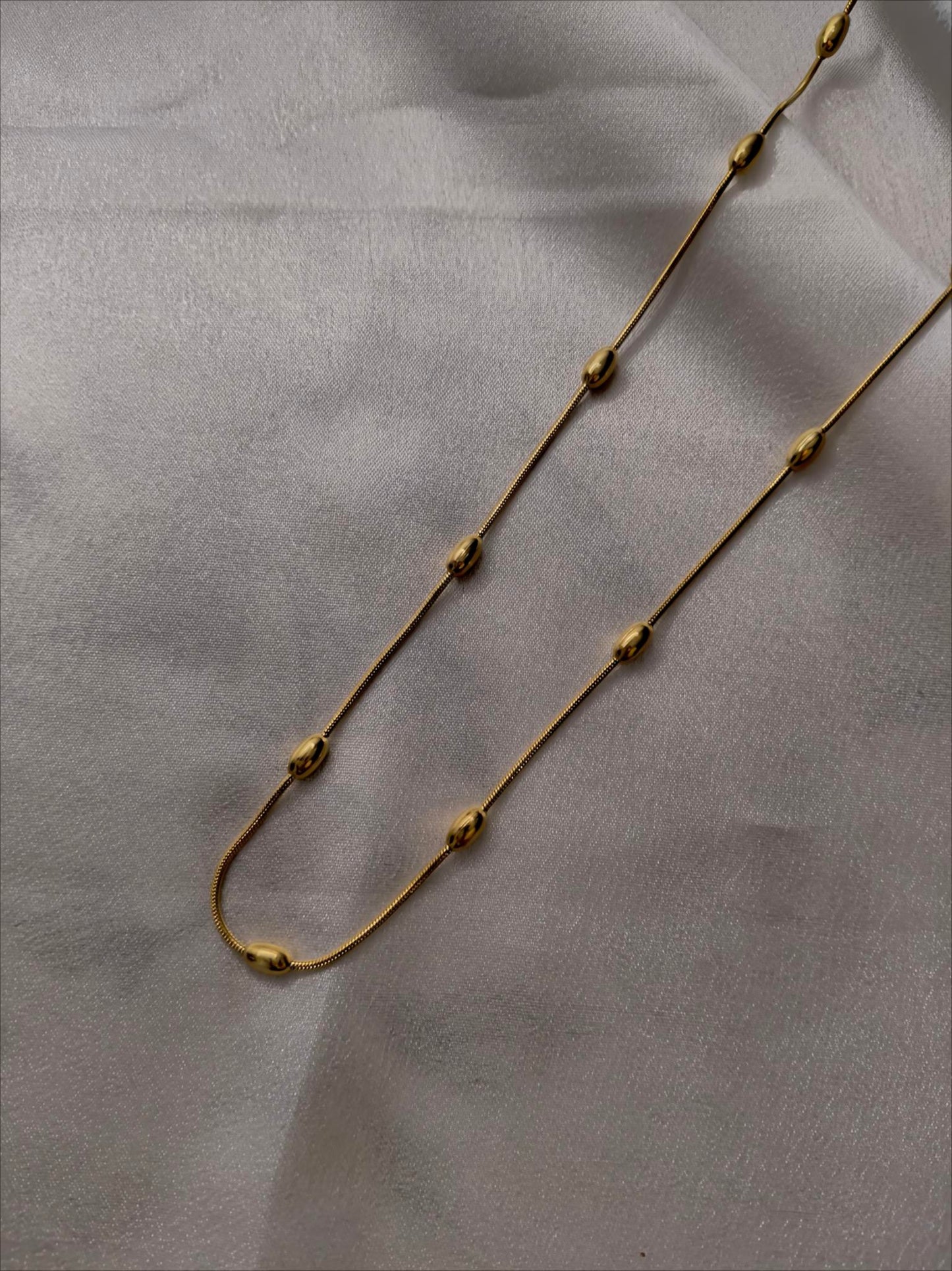 GOLDEN GRAIN NECKLACE